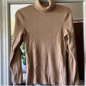 Ralph Lauren Camel Turtleneck Sweater